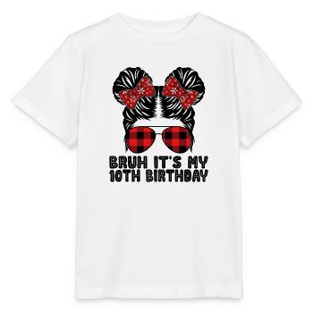 10ème Anniversaire Fille Idée Cadeau Dix Ans - T-shirt bio MINI CREATOR Stanley/Stella Enfant - blanc - Devant - Maike (125cm)