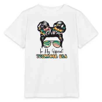 13ème anniversaire fille idée cadeau ado - T-shirt bio MINI CREATOR Stanley/Stella Enfant - blanc - Devant - Maike (125cm)