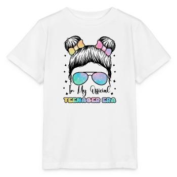 13ème anniversaire fille idée cadeau ado - T-shirt bio MINI CREATOR Stanley/Stella Enfant - blanc - Devant - Maike (125cm)