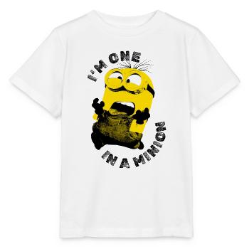 Minions I'm One In A Minion - Stanley/Stella MINI CREATOR Kids’ T-Shirt - white - Front - Maike (125cm)