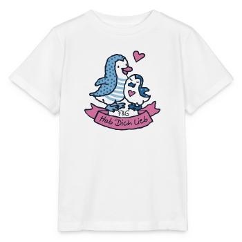Love you - Stanley/Stella MINI CREATOR Kids’ T-Shirt - white - Front - Maike (125cm)