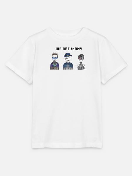 WE ARE MANY - Aliens - Stanley/Stella Kinder T-Shirt MINI CREATOR - Weiß