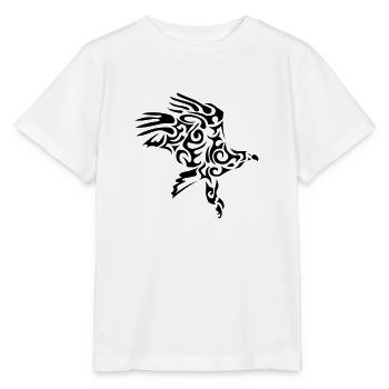 Adler adler aguila aquila Stammes Adler - Stanley/Stella Kinder T-Shirt MINI CREATOR  - Weiß - Vorne - Maike (125cm)