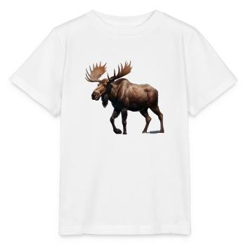 Élan - T-shirt bio MINI CREATOR Stanley/Stella Enfant - blanc - Devant - Maike (125cm)