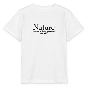 Nature - Stanley/Stella MINI CREATOR Kids’ T-Shirt - white - Front - Maike (125cm)