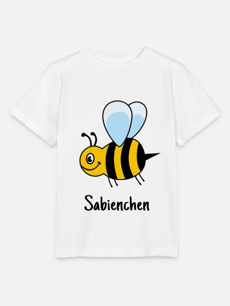 Sabienchen, Biene, Honig, Sabine, Bienchen - Stanley/Stella Kinder T-Shirt MINI CREATOR - Weiß