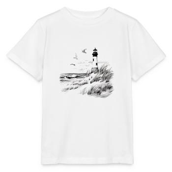 Lighthouse - Stanley/Stella MINI CREATOR Kids’ T-Shirt - white - Front - Maike (125cm)