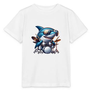 Global - Noir sans Japon Modèle - T-shirt bio MINI CREATOR Stanley/Stella Enfant - blanc - Devant - Maike (125cm)