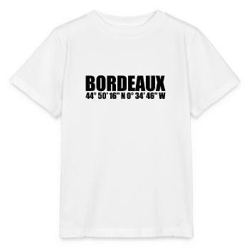 Bordeaux coordinates - Stanley/Stella MINI CREATOR Kids’ T-Shirt - white - Front - Maike (125cm)