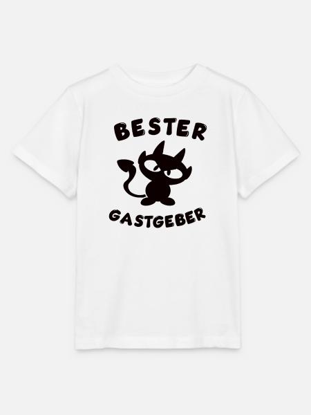 cooles bester Gastgeber Design - Stanley/Stella Kinder T-Shirt MINI CREATOR - Weiß