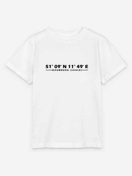 Naumburg (Saale) Koordinaten - Stanley/Stella Kinder T-Shirt MINI CREATOR - Weiß