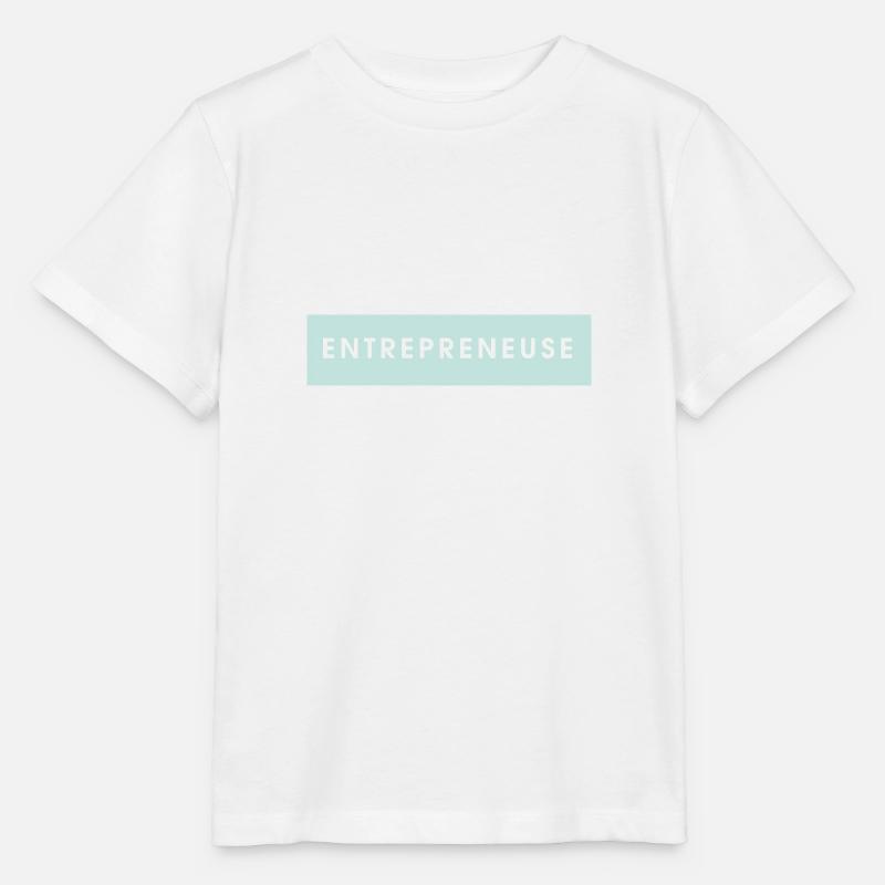 Entrepreneur - Stanley/Stella MINI CREATOR Kids’ T-Shirt - white