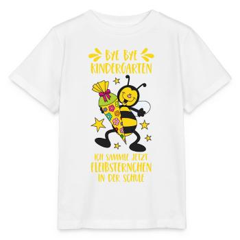 School enrollment bee sugar cone school kindergarten - Stanley/Stella MINI CREATOR Kids’ T-Shirt - white - Front - Maike (125cm)
