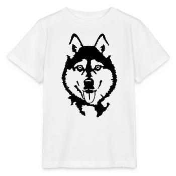 Husky - T-shirt bio MINI CREATOR Stanley/Stella Enfant - blanc - Devant - Maike (125cm)