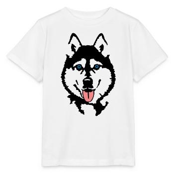 Husky - T-shirt bio MINI CREATOR Stanley/Stella Enfant - blanc - Devant - Maike (125cm)