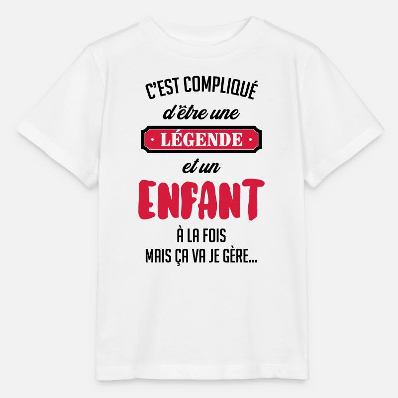 adolescent / enfant / ado / adolescente - T-shirt bio MINI CREATOR Stanley/Stella Enfant - blanc