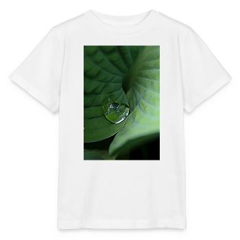Leafy green tropical dew - Stanley/Stella MINI CREATOR Kids’ T-Shirt - white - Front - Maike (125cm)