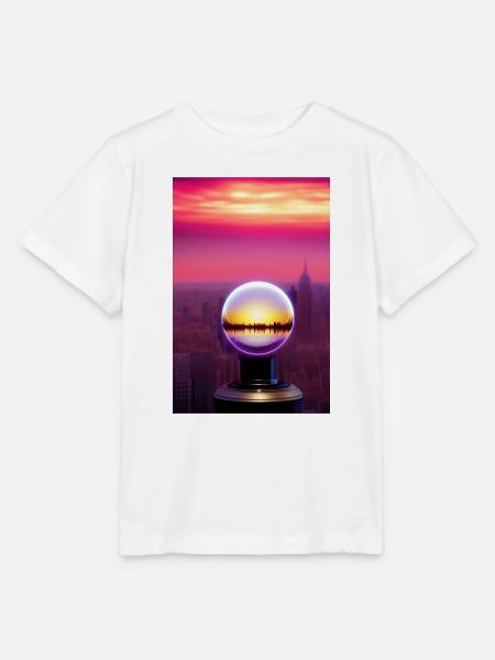 Stadt Kugel - Stanley/Stella Kinder T-Shirt MINI CREATOR - Weiß