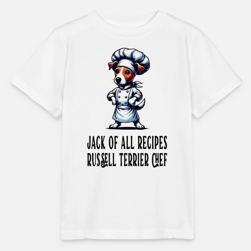 Jack Russell Terrier Koch - Stanley/Stella Kinder T-Shirt MINI CREATOR  - Weiß