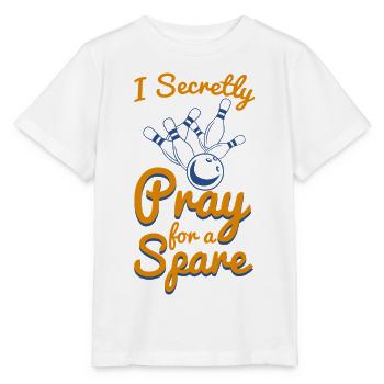 Bowler Saying - Stanley/Stella MINI CREATOR Kids’ T-Shirt - white - Front - Maike (125cm)