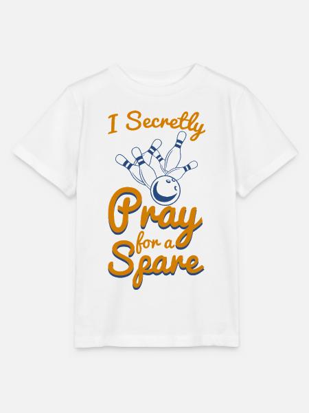 Bowlingspieler Spruch - Stanley/Stella Kinder T-Shirt MINI CREATOR - Weiß