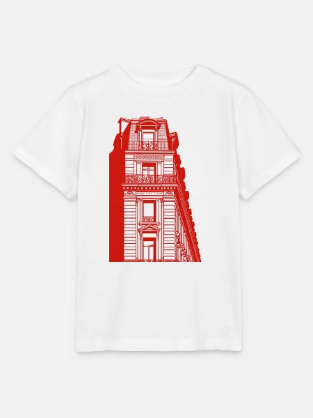 Urbane Fassade im Retro-Stil - Stanley/Stella Kinder T-Shirt MINI CREATOR - Weiß