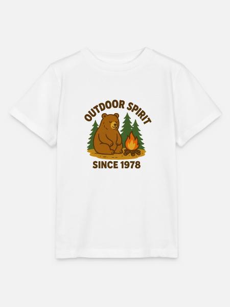 im Freien - Stanley/Stella Kinder T-Shirt MINI CREATOR - Weiß
