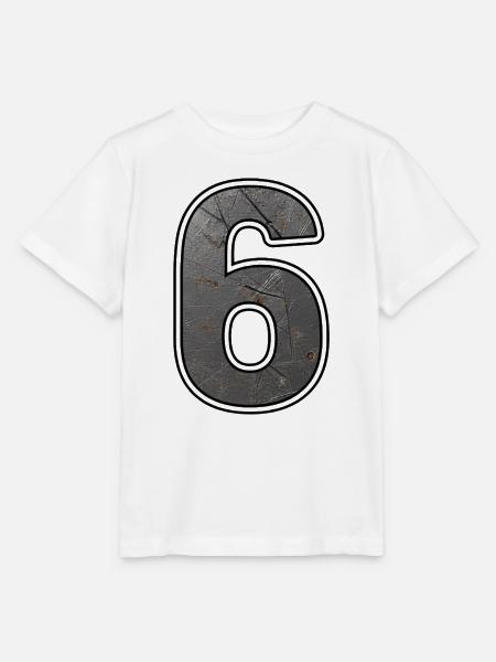 Sechs Metalltextur - Stanley/Stella Kinder T-Shirt MINI CREATOR - Weiß
