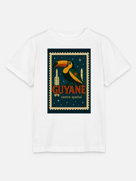 Tukan-Raum-Guyana - Stanley/Stella Kinder T-Shirt MINI CREATOR - Weiß