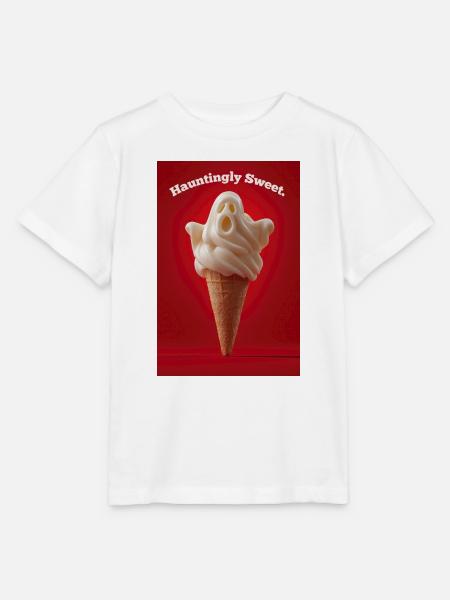 Gespenstisch süßes Geister-Eis - Stanley/Stella Kinder T-Shirt MINI CREATOR  - Weiß