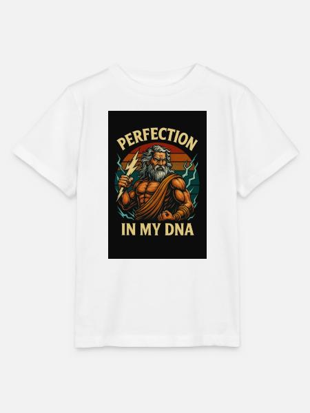 Perfektionskraft – Gott des Donners - Stanley/Stella Kinder T-Shirt MINI CREATOR - Weiß