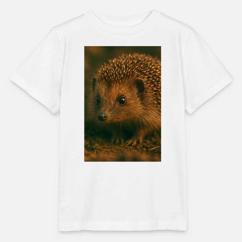 Animaux - Hérisson - T-shirt bio MINI CREATOR Stanley/Stella Enfant - blanc
