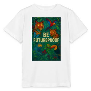 Be future-proof - Stanley/Stella MINI CREATOR Kids’ T-Shirt - white - Front - Maike (125cm)