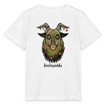 Joulupukki - Finnische Folk-Art Figur  - Stanley/Stella Kinder T-Shirt MINI CREATOR  - Weiß - Vorne - Maike (125cm)
