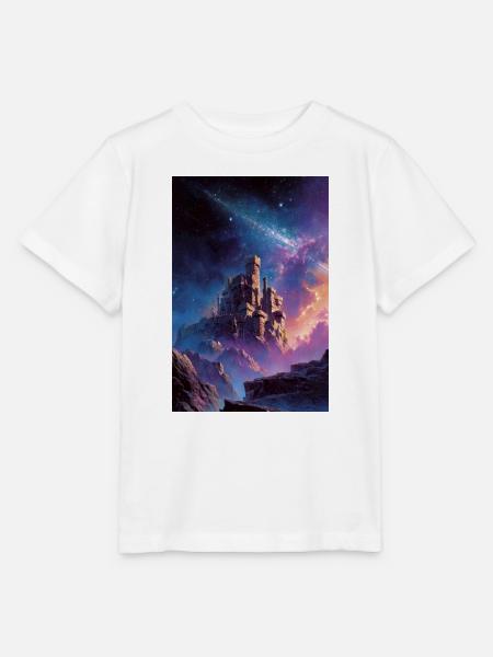 Nebelburg im Sternenreich - Stanley/Stella Kinder T-Shirt MINI CREATOR - Weiß