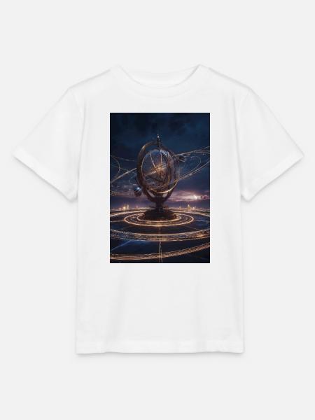 Lichtkräftige Armillarbahn - Stanley/Stella Kinder T-Shirt MINI CREATOR - Weiß