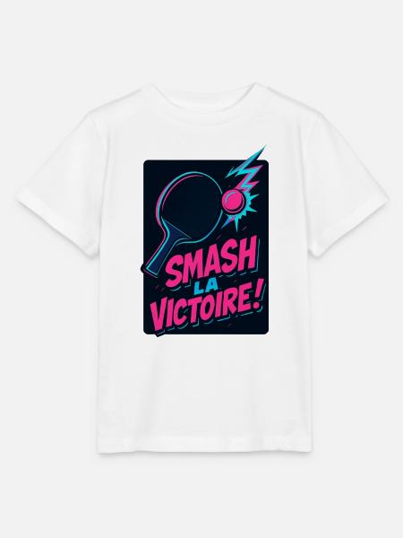 Zerstört den Sieg! Tischtennis - Stanley/Stella Kinder T-Shirt MINI CREATOR  - Weiß