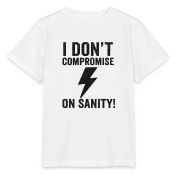 No compromise on reason - Stanley/Stella MINI CREATOR Kids’ T-Shirt - white - Front - Maike (125cm)