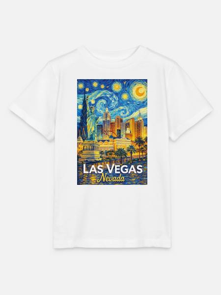 Las Vegas Nevada - Stanley/Stella Kinder T-Shirt MINI CREATOR - Weiß