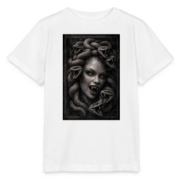 Medusa - Stanley/Stella MINI CREATOR Kids’ T-Shirt - white - Front - Maike (125cm)