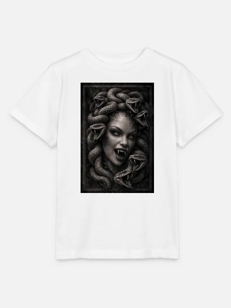 Medusa - Stanley/Stella Kinder T-Shirt MINI CREATOR - Weiß