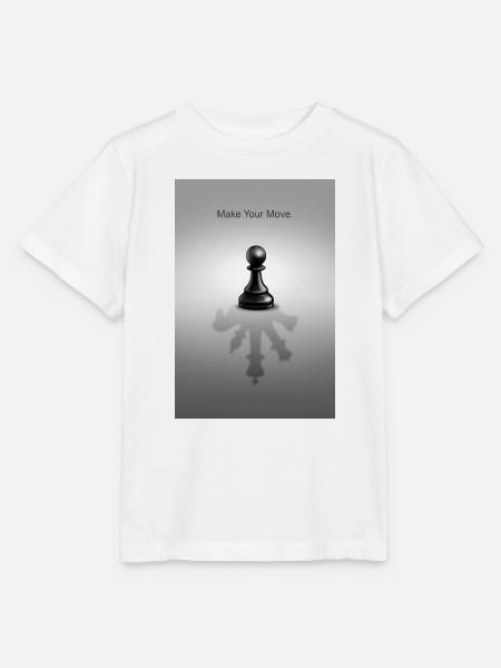 Make Your Move Minimal Mindset Design - Stanley/Stella Kinder T-Shirt MINI CREATOR - Weiß