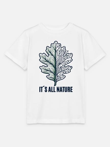 Alles ist Natur - Stanley/Stella Kinder T-Shirt MINI CREATOR - Weiß