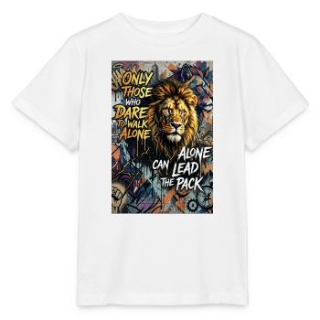 Goldener Adler Poster Wandbild Deko - Stanley/Stella Kinder T-Shirt MINI CREATOR  - Weiß - Vorne - Maike (125cm)