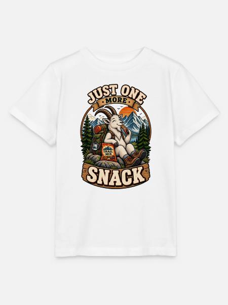 Nur noch ein Snack – Wanderziege - Stanley/Stella Kinder T-Shirt MINI CREATOR - Weiß