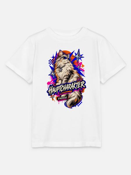 Hauptcharakter Energie - Stanley/Stella Kinder T-Shirt MINI CREATOR  - Weiß