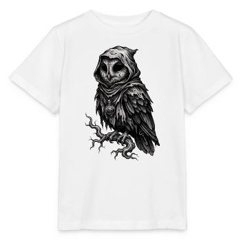 Schatteneule im Mantel des Nebels - Stanley/Stella Kinder T-Shirt MINI CREATOR  - Weiß - Vorne - Maike (125cm)