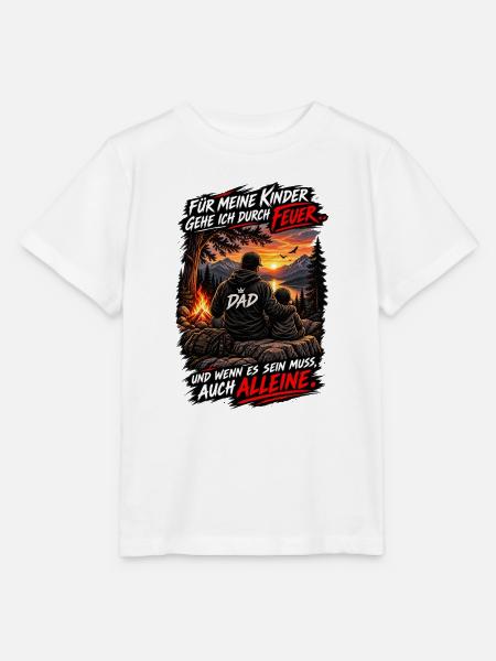 Feuerpfad Der Vaterliebe - Stanley/Stella Kinder T-Shirt MINI CREATOR - Weiß