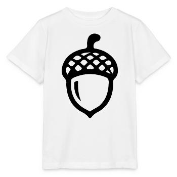 Eichel Symbol - Stanley/Stella Kinder T-Shirt MINI CREATOR  - Weiß - Vorne - Maike (125cm)