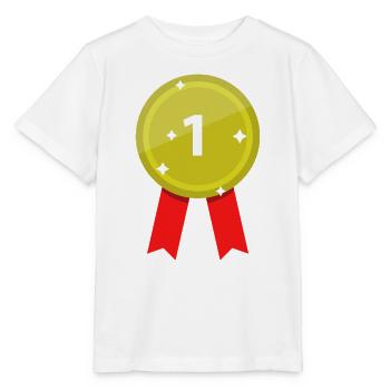 Medaille - Stanley/Stella Kinder T-Shirt MINI CREATOR  - Weiß - Vorne - Maike (125cm)